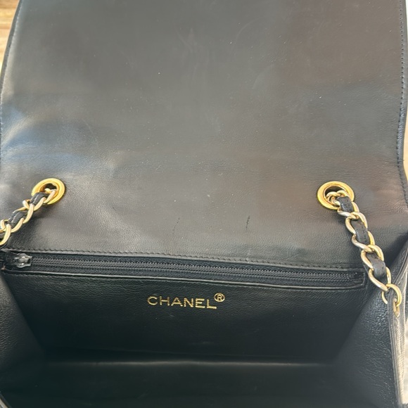 CHANEL cc quilted lambskin full flap crossbody will take best offer - Picture 12 of 17